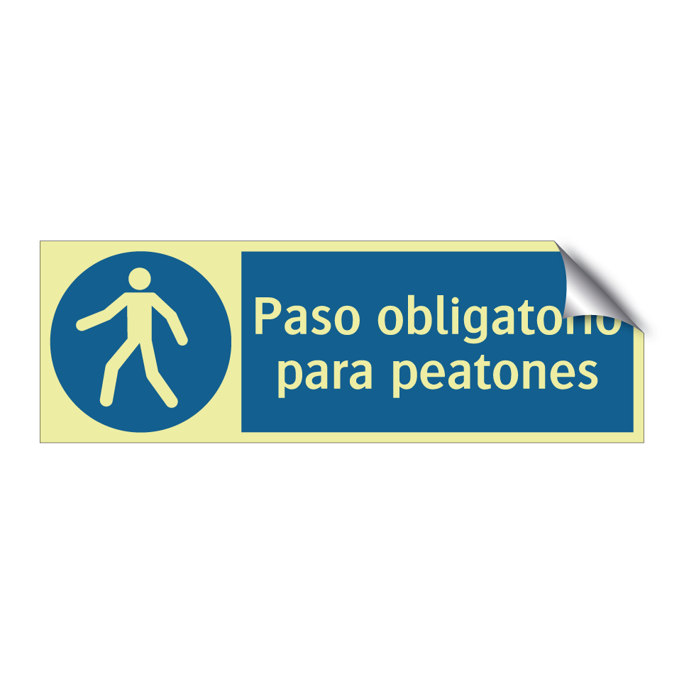 Paso obligatorio para peatones