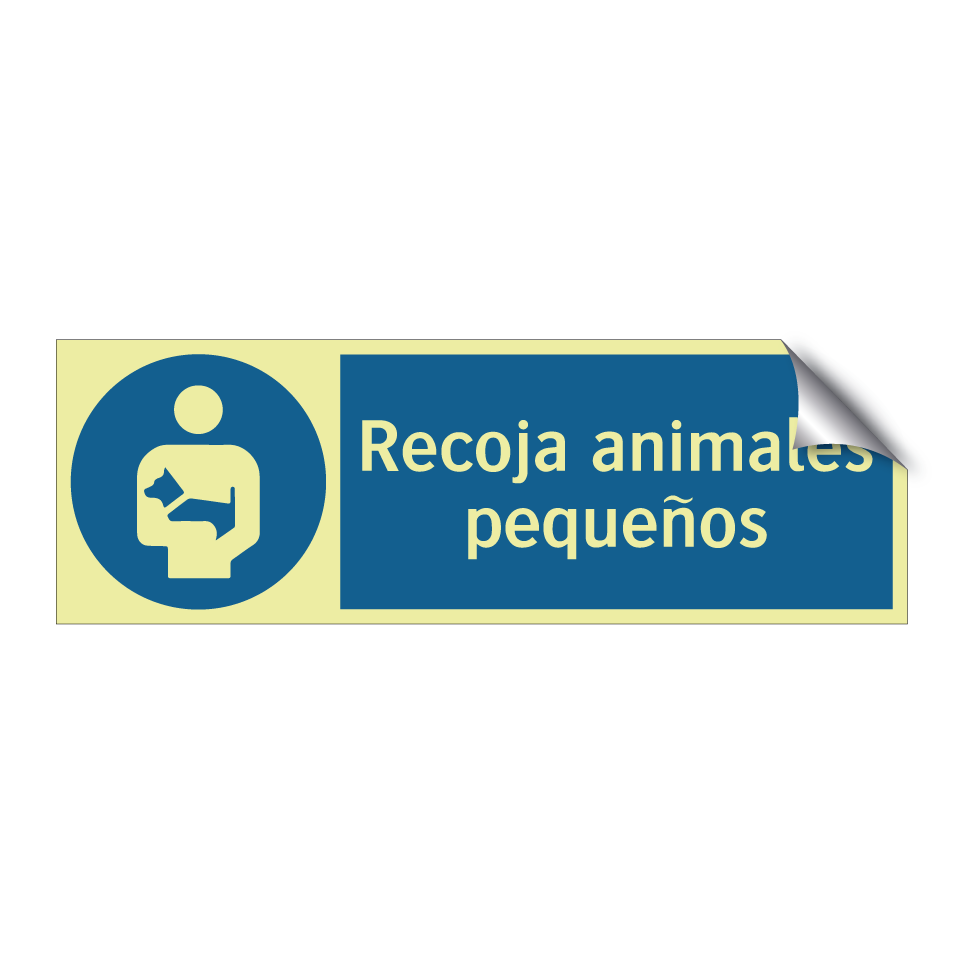 Recoja animales pequeños