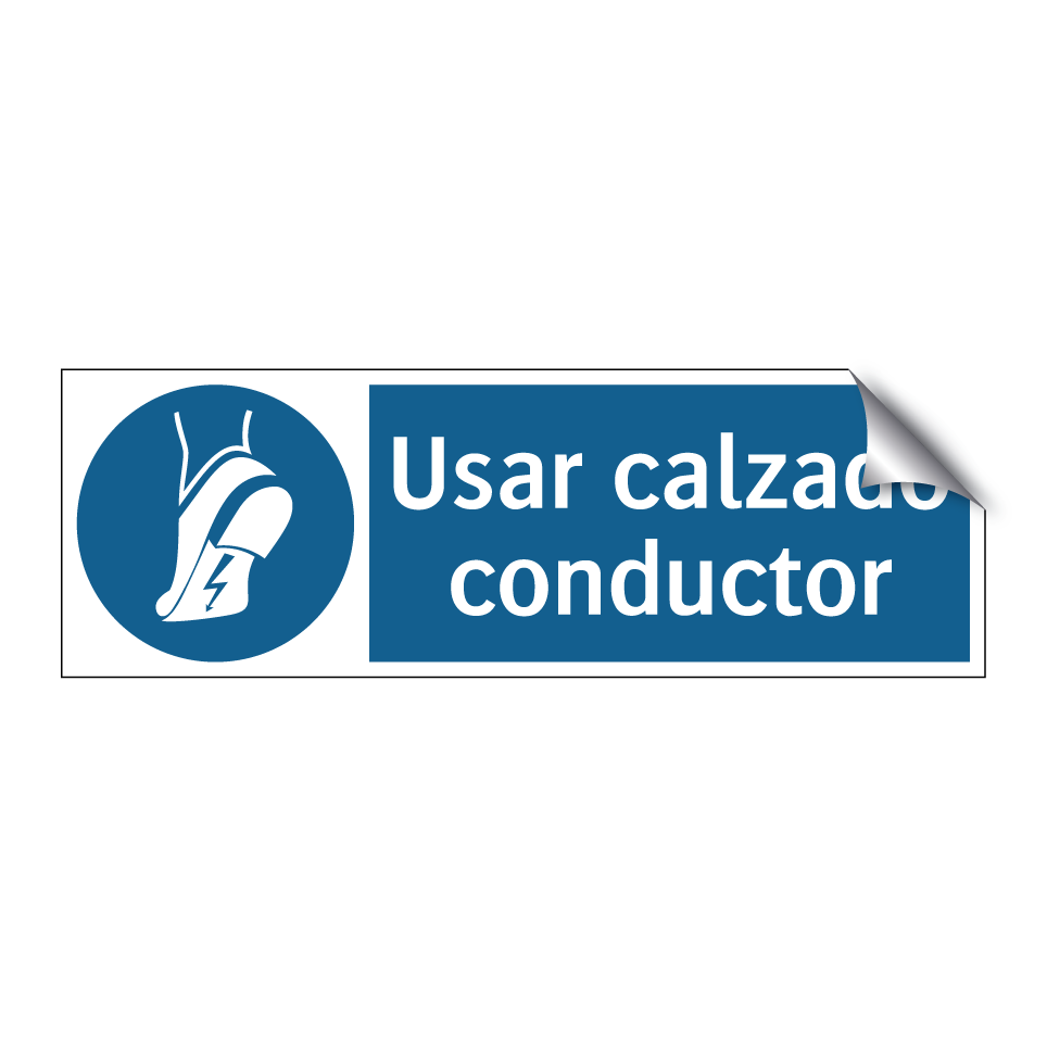 Usar calzado conductor