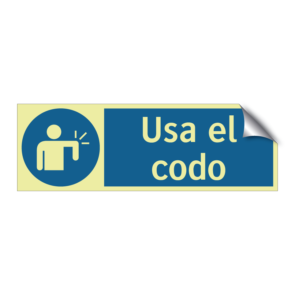 Usa el codo