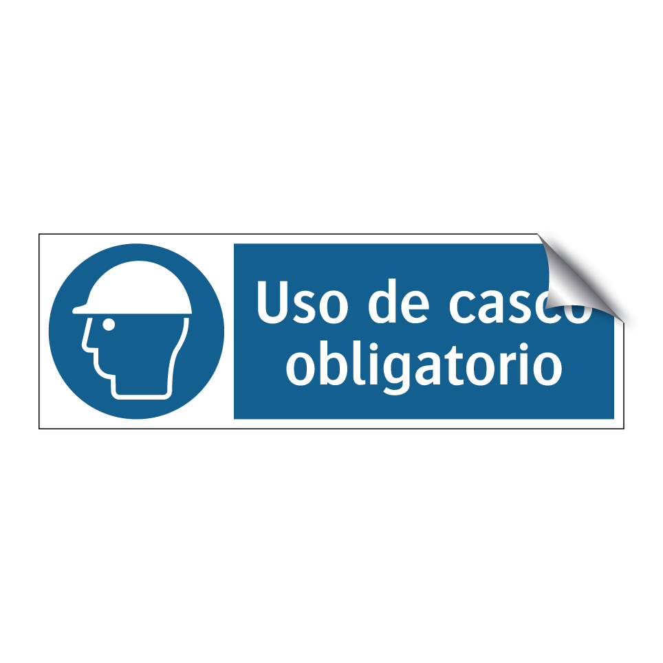 Uso de casco obligatorio