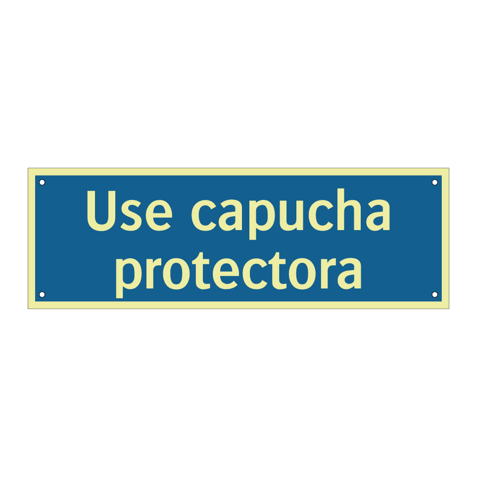 Use capucha protectora
