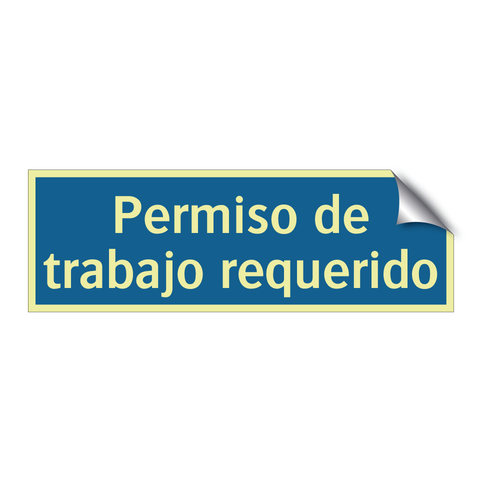 Permiso de trabajo requerido