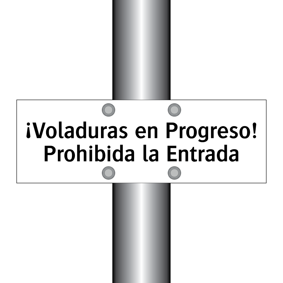 ¡Voladuras en Progreso! Prohibida la Entrada