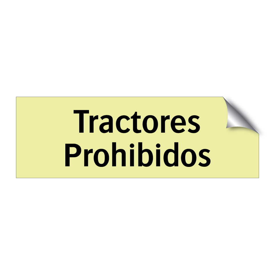 Tractores Prohibidos