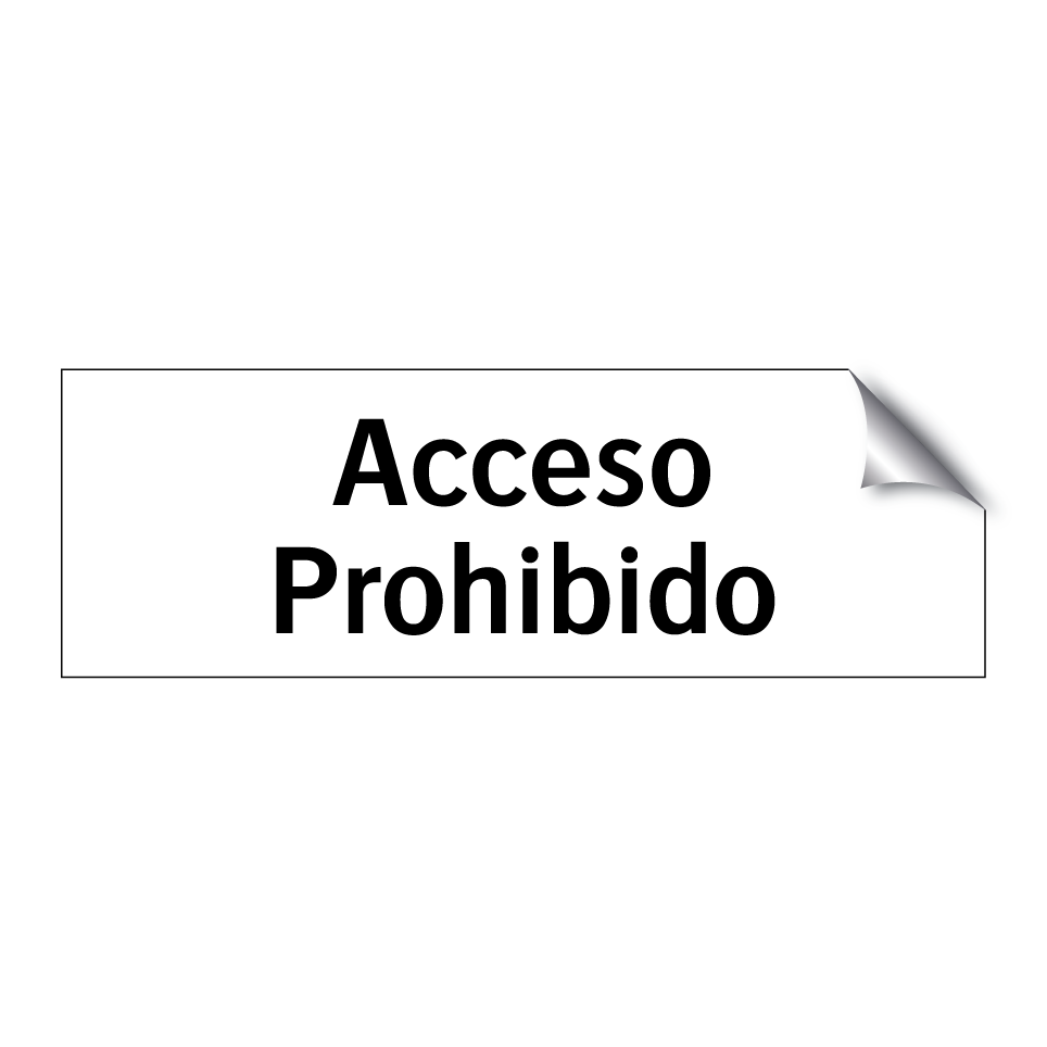 Acceso Prohibido