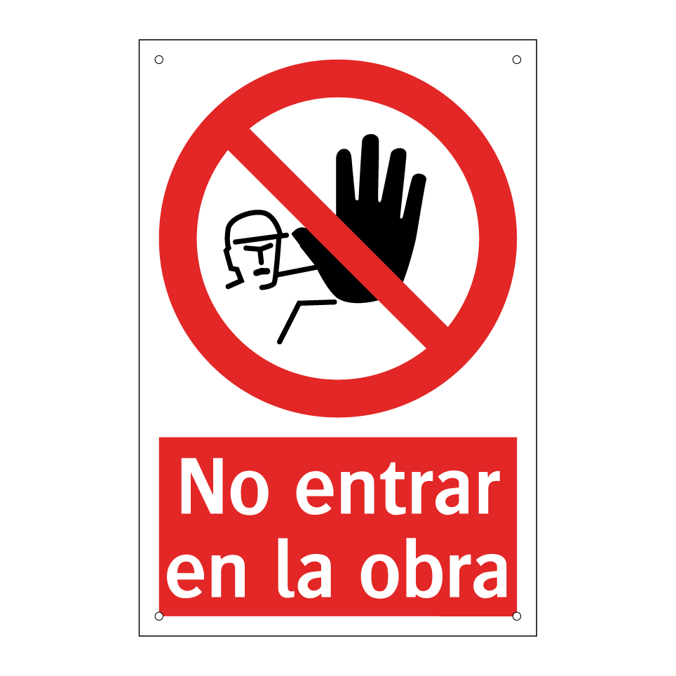 No entrar en la obra