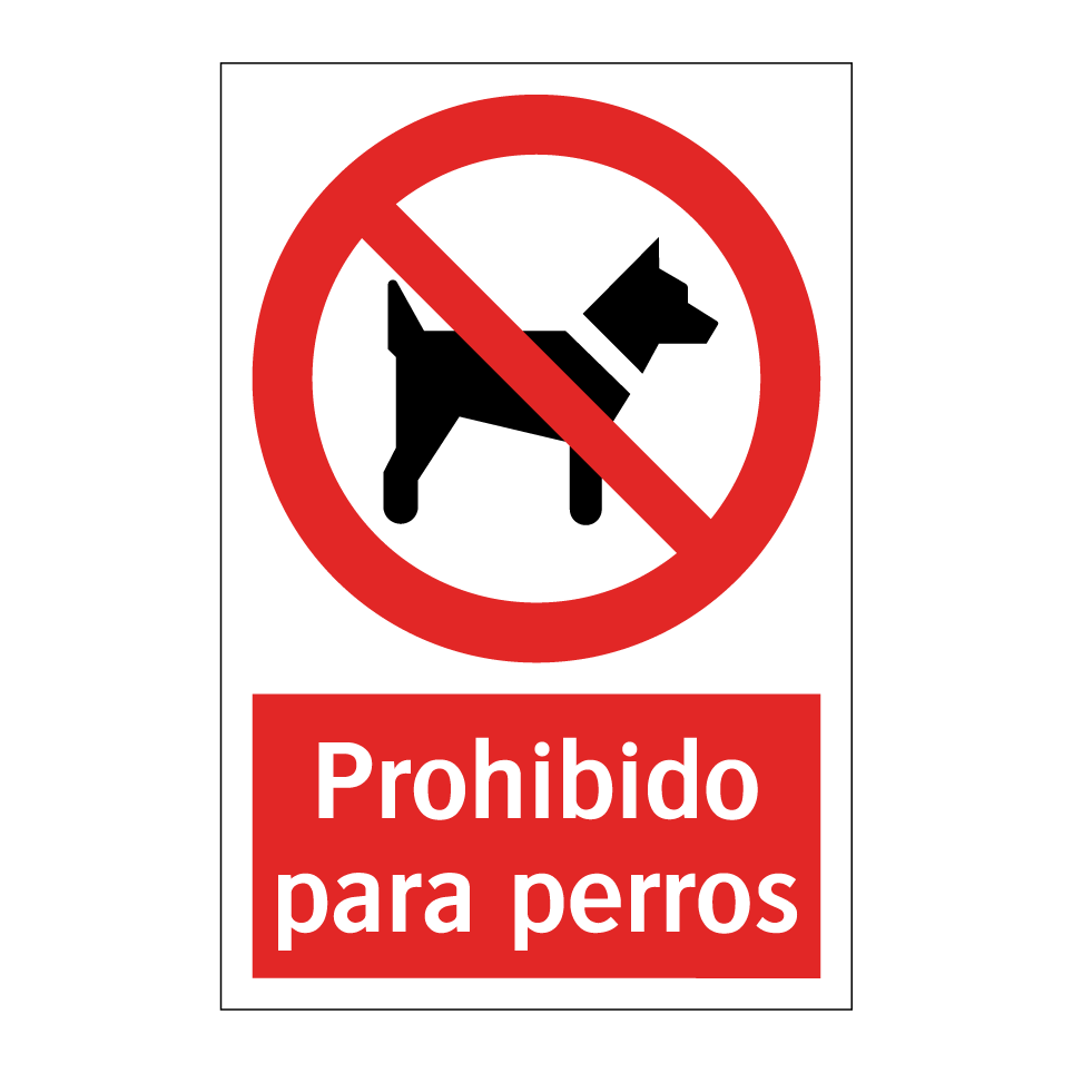Prohibido para perros