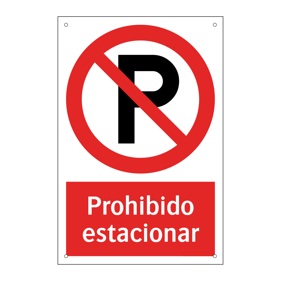 Prohibido estacionar