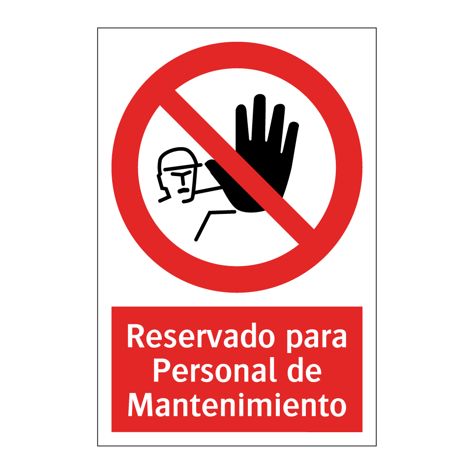 Reservado para Personal de Mantenimiento