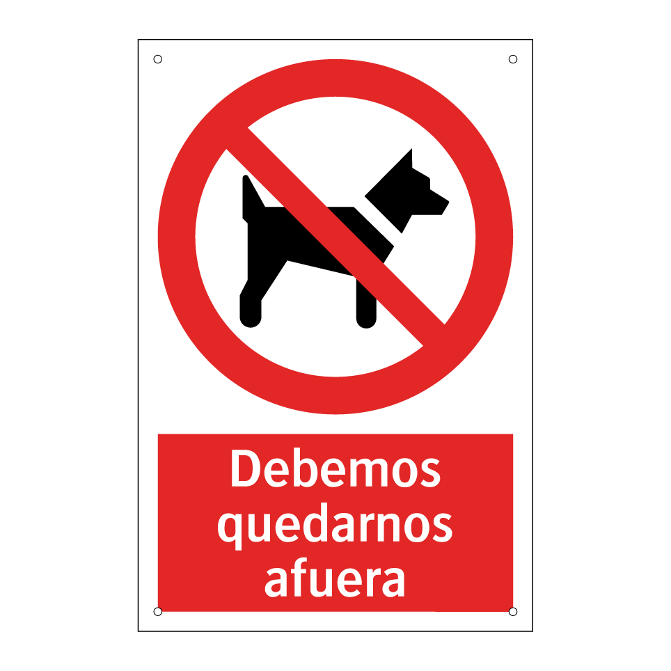 Debemos quedarnos afuera