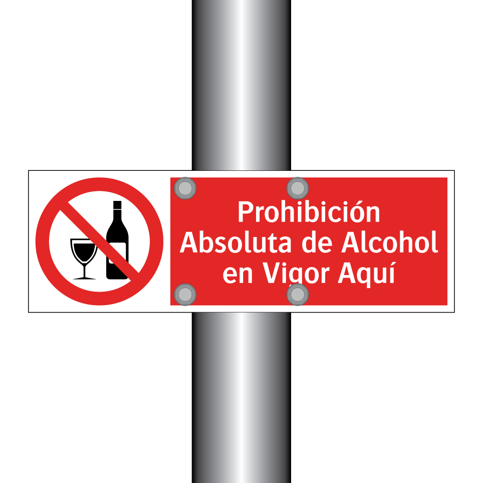 Prohibición Absoluta de Alcohol en Vigor Aquí