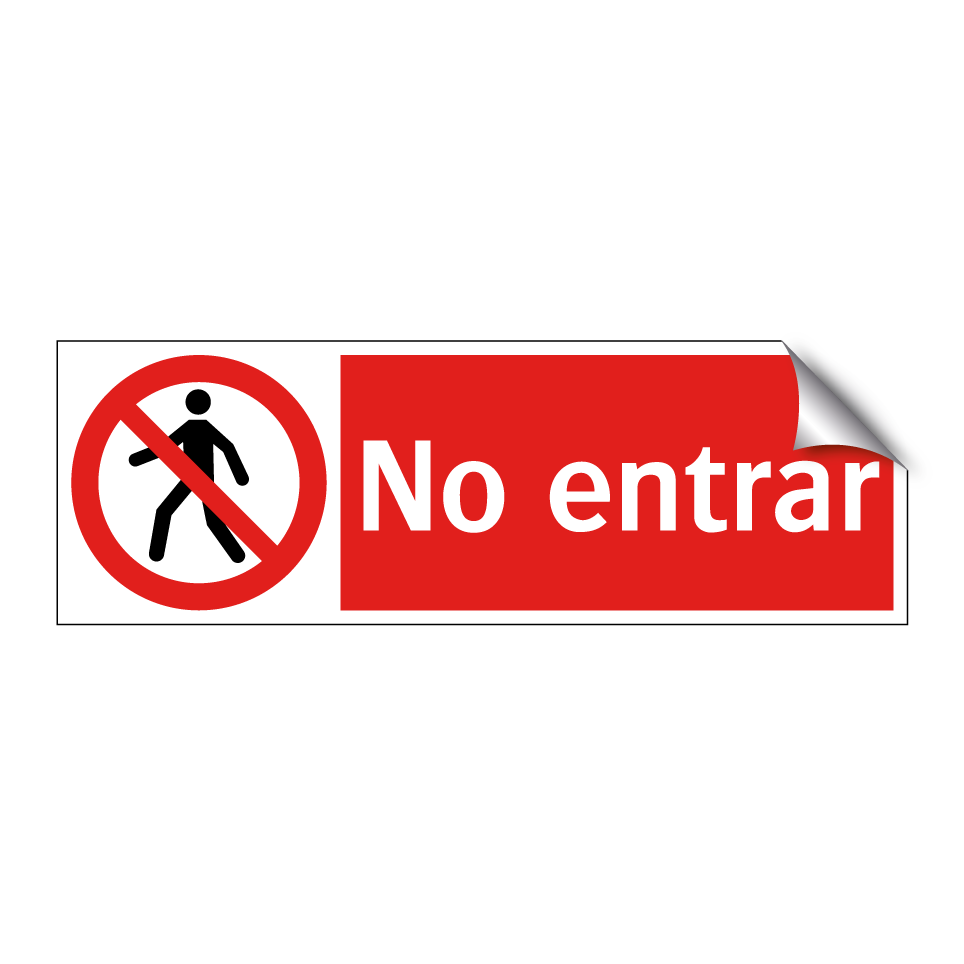 No entrar