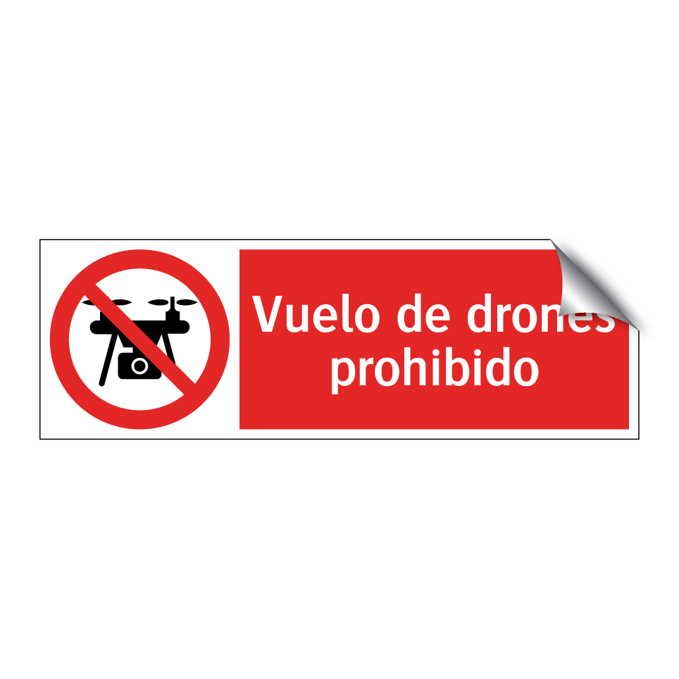 Vuelo de drones prohibido