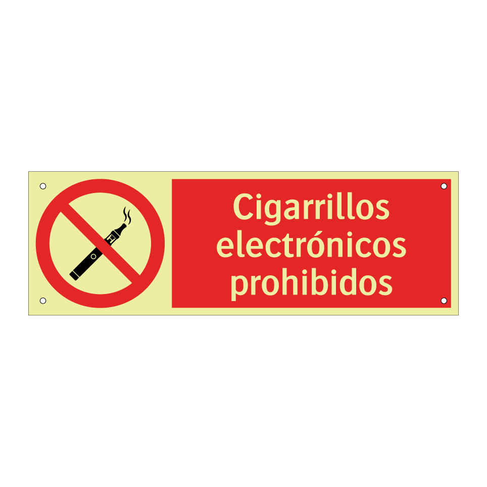 Cigarrillos electrónicos prohibidos