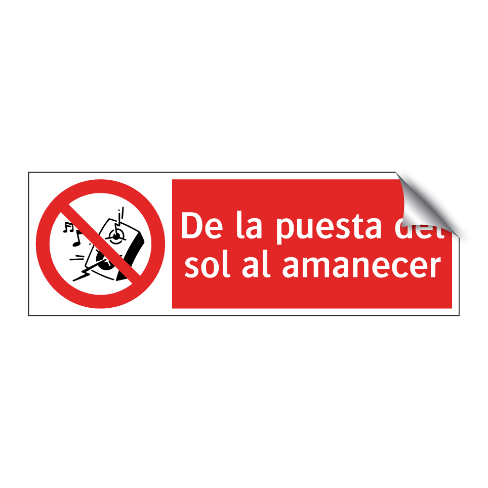 De la puesta del sol al amanecer