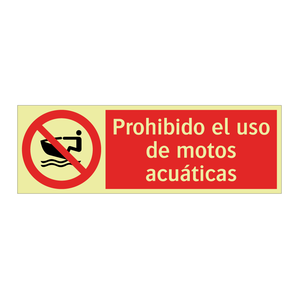 Prohibido el uso de motos acuáticas