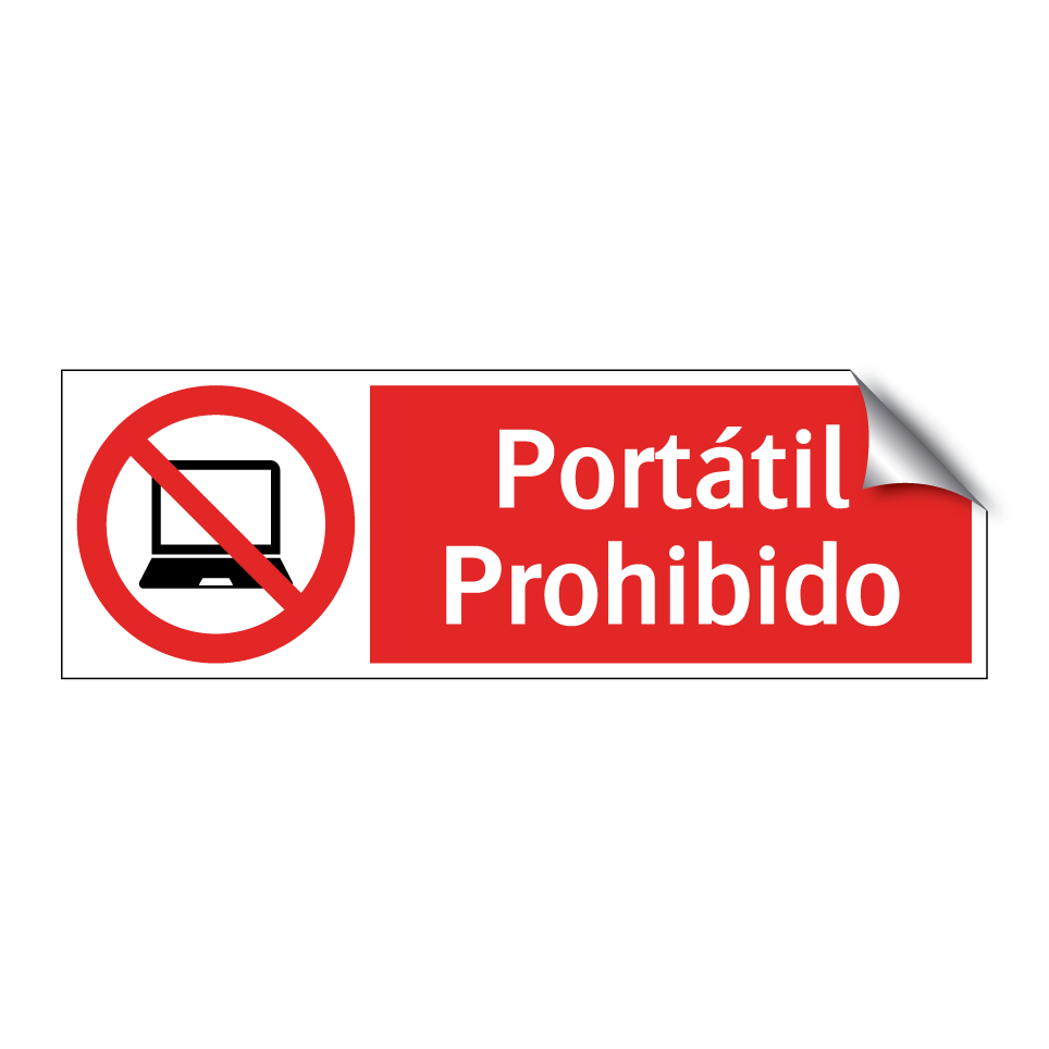 Portátil Prohibido