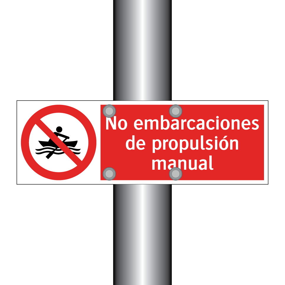 No embarcaciones de propulsión manual