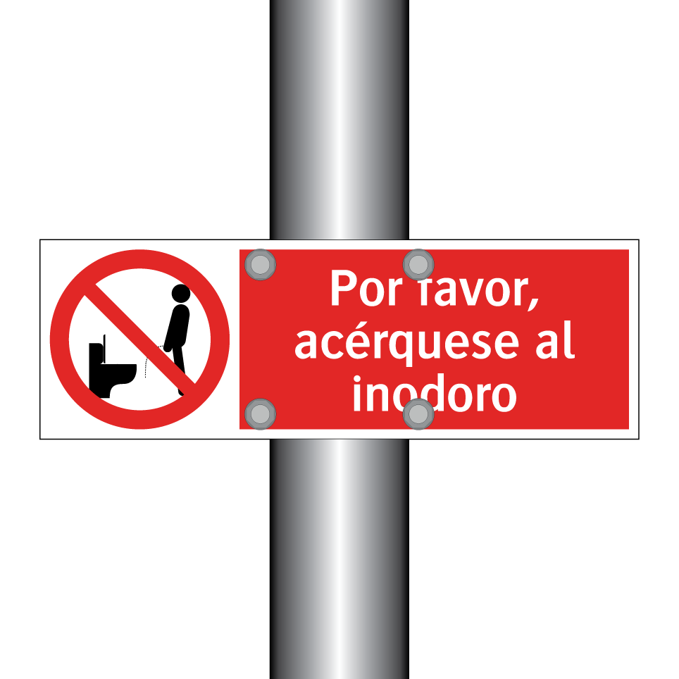Por favor, acérquese al inodoro
