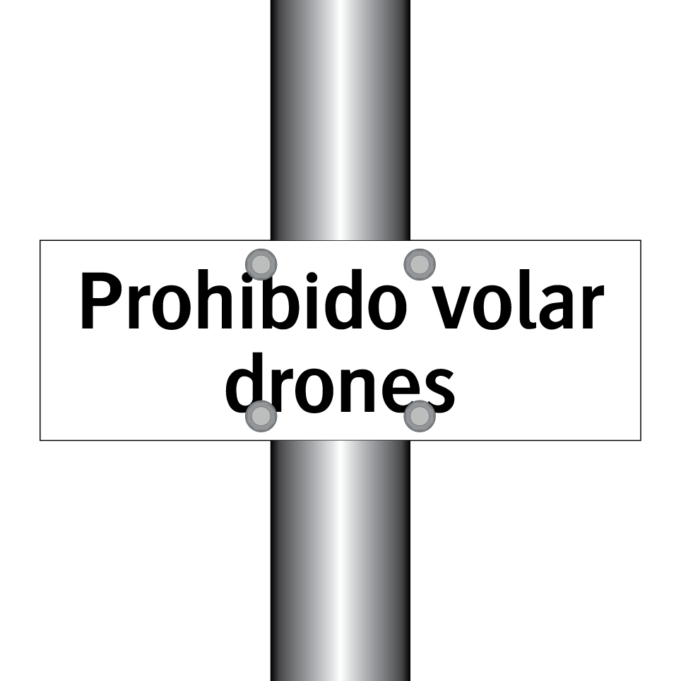 Prohibido volar drones