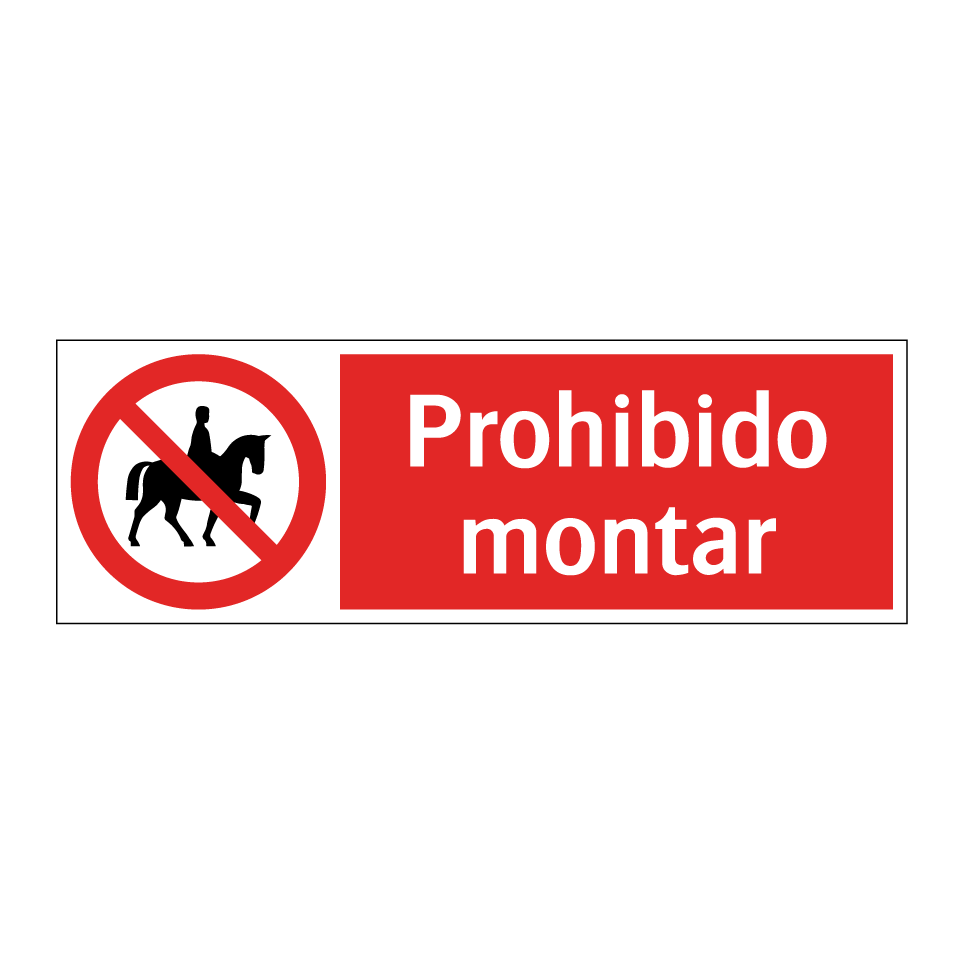 Prohibido montar