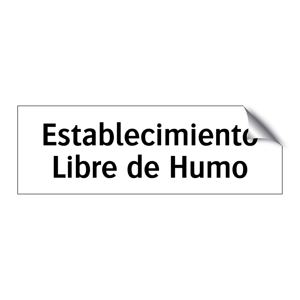 Establecimiento Libre de Humo