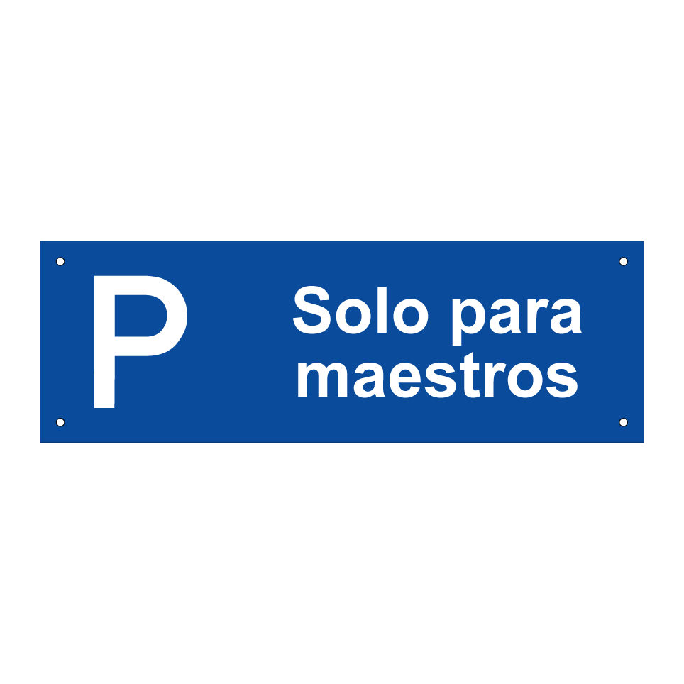 Solo para maestros