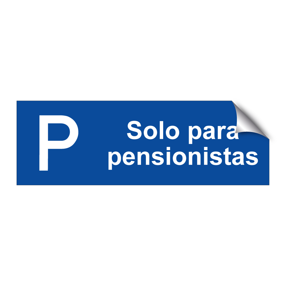 Solo para pensionistas