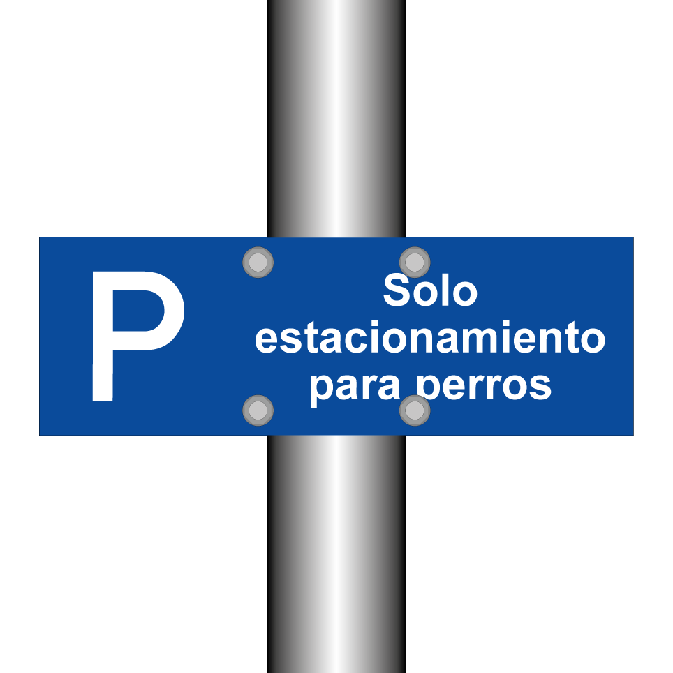 Solo estacionamiento para perros