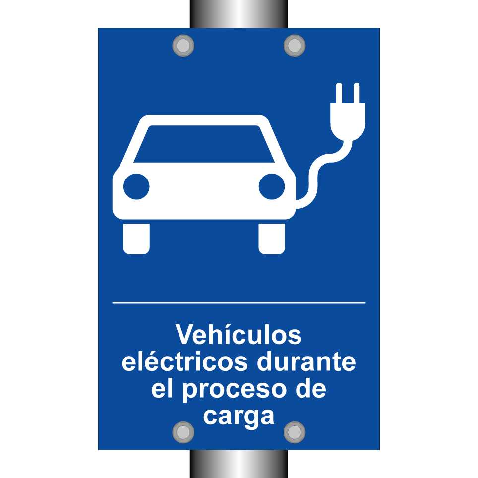 Vehículos eléctricos durante el proceso de carga
