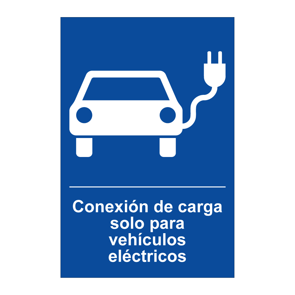 Conexión de carga solo para vehículos eléctricos