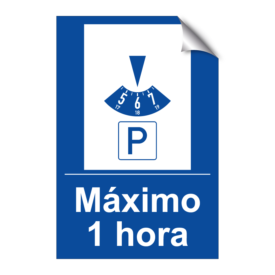 Máximo 1 hora