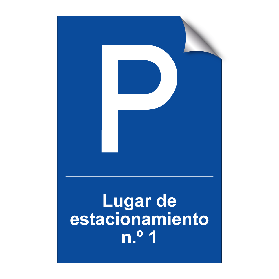 Lugar de estacionamiento No. 1