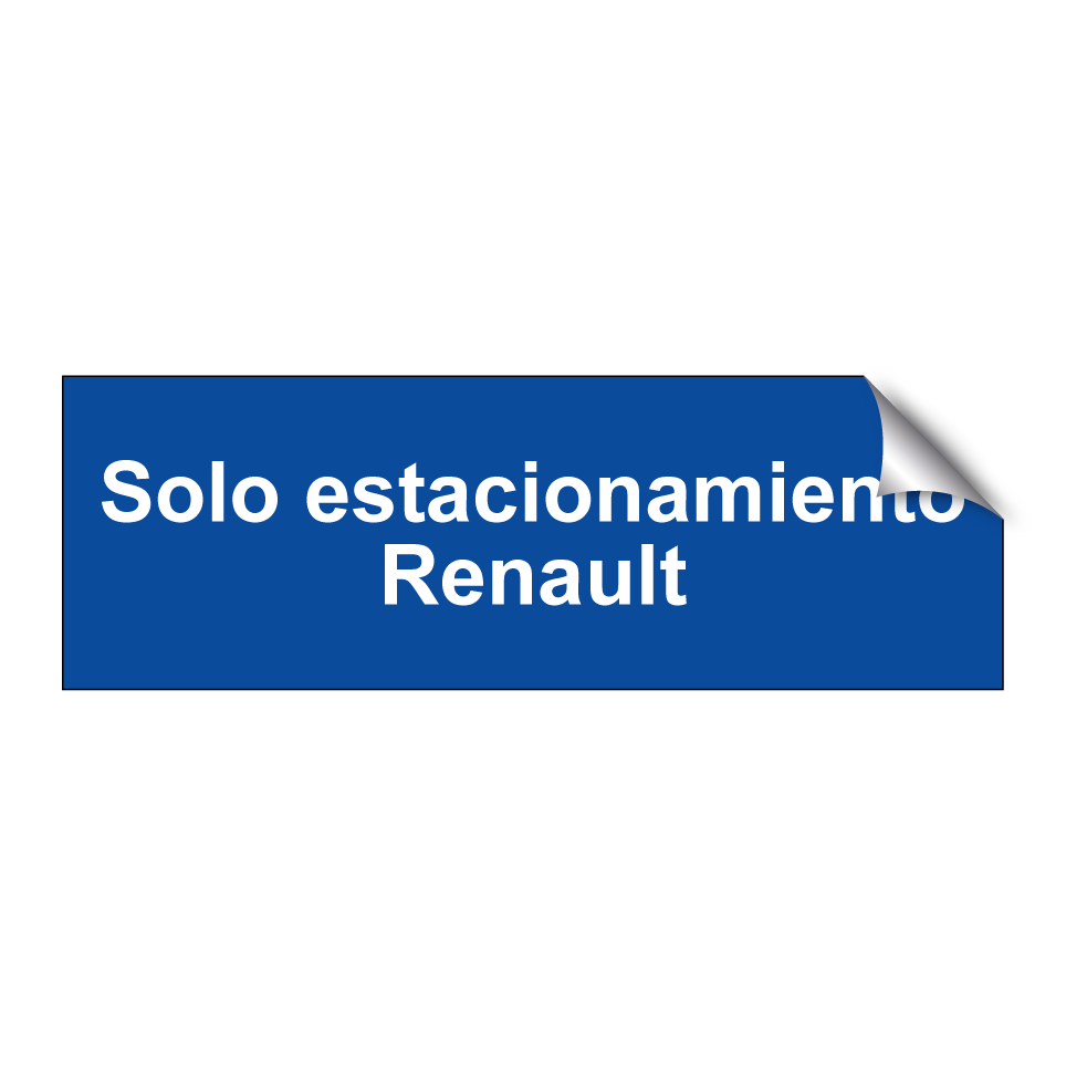 Solo estacionamiento Renault