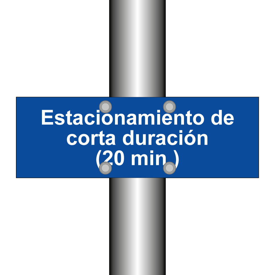 Estacionamiento de corta duración (20 min.)
