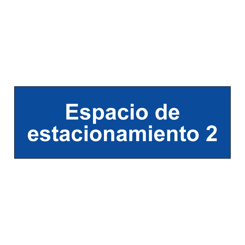 Espacio de estacionamiento 2