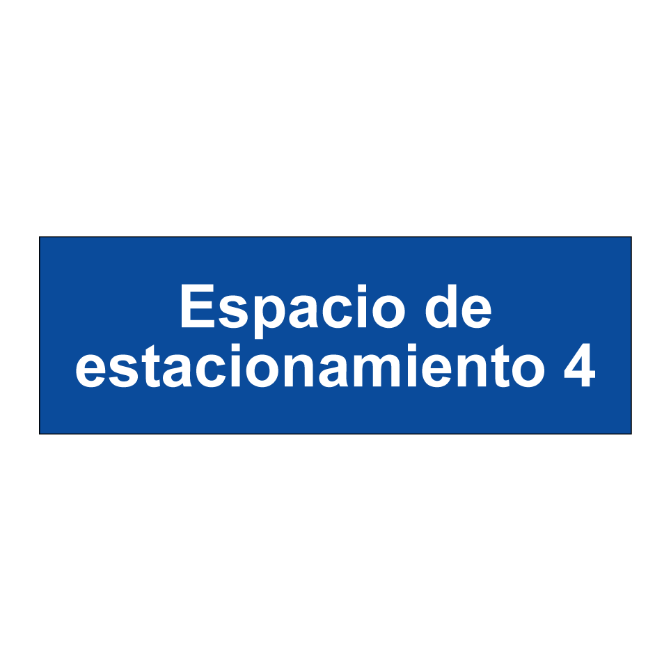 Espacio de estacionamiento 4