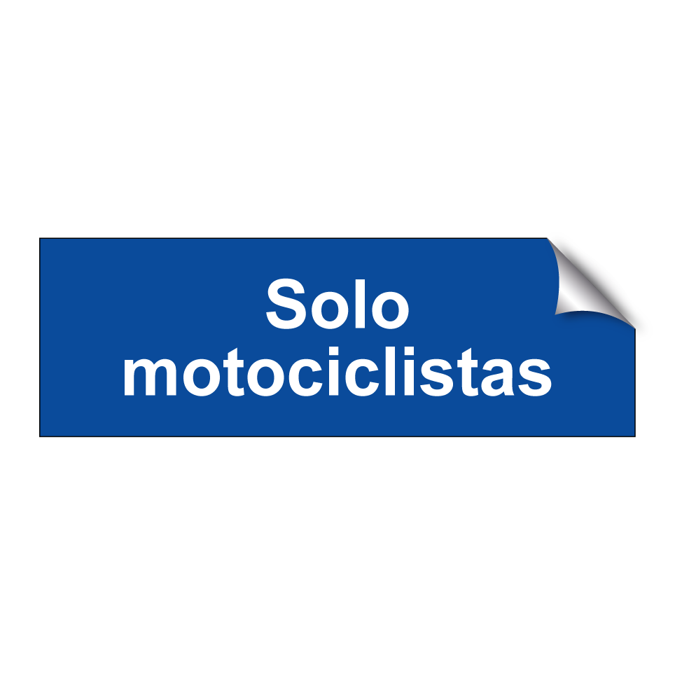 Solo motociclistas