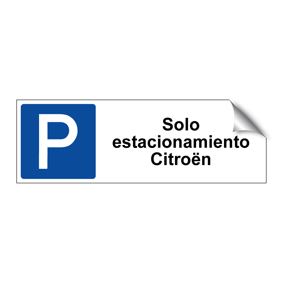 Solo estacionamiento Citroën