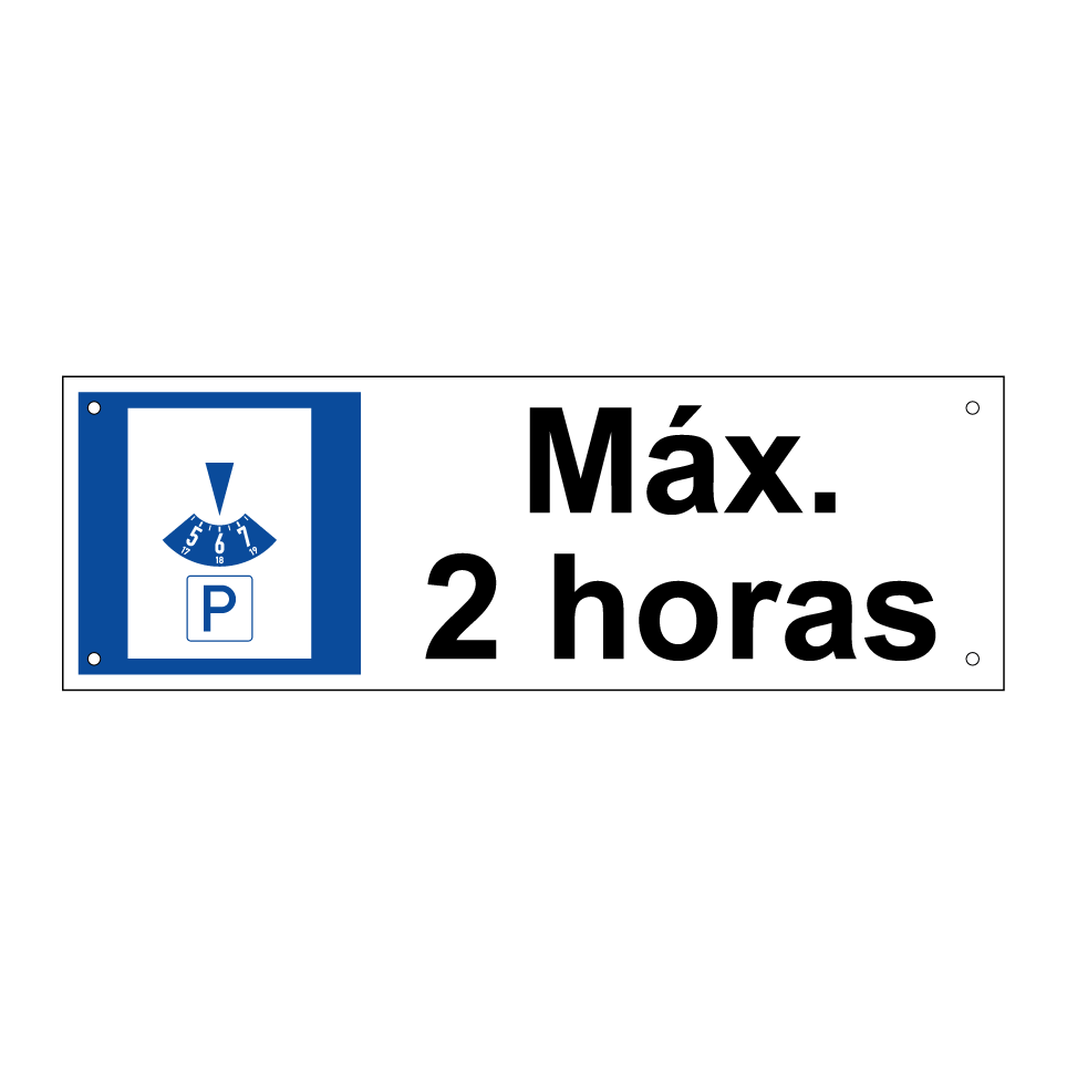 Máx. 2 horas