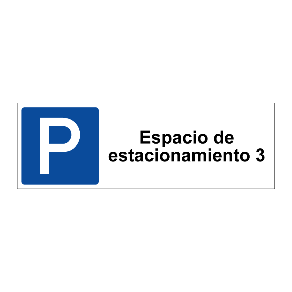 Espacio de estacionamiento 3