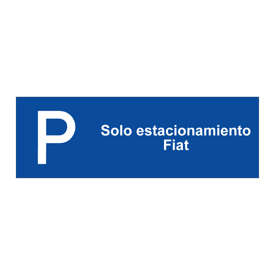 Solo estacionamiento Fiat