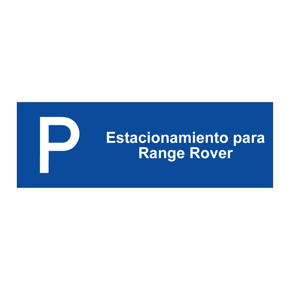 Estacionamiento para Range Rover