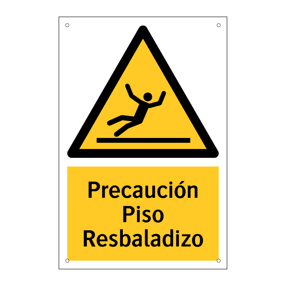 Precaución Piso Resbaladizo