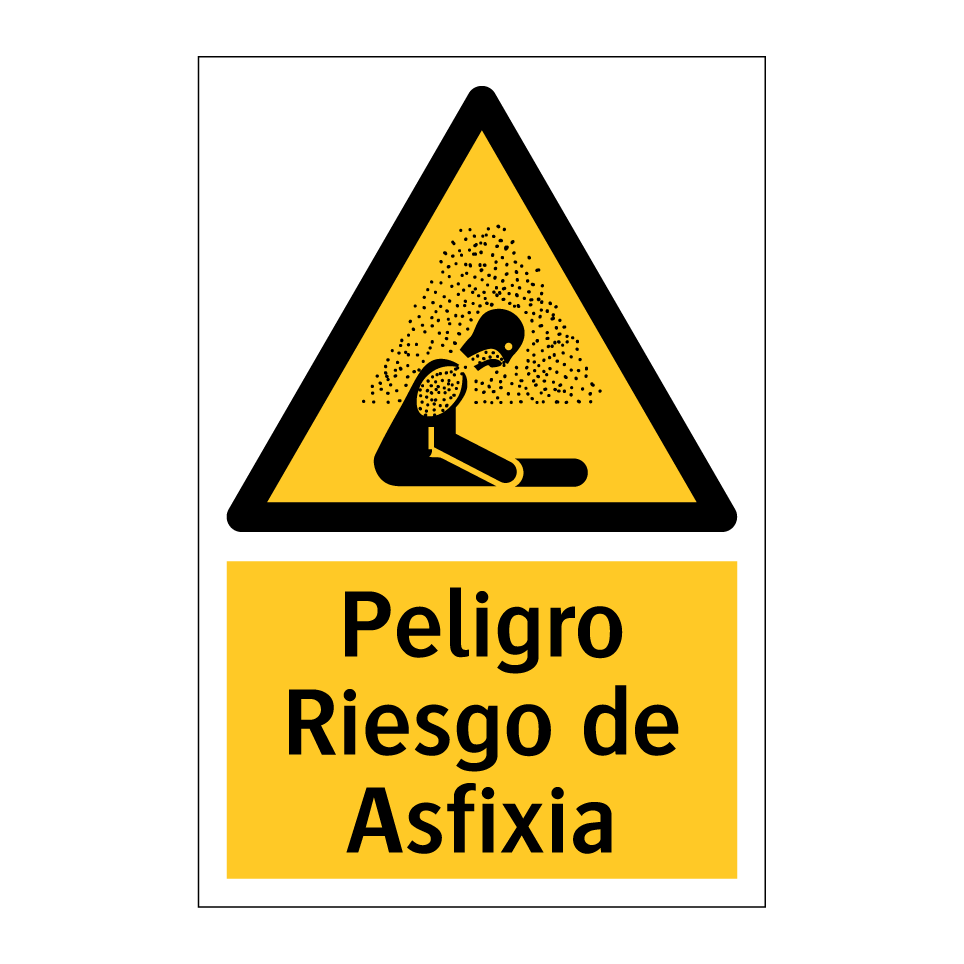 Peligro Riesgo de Asfixia