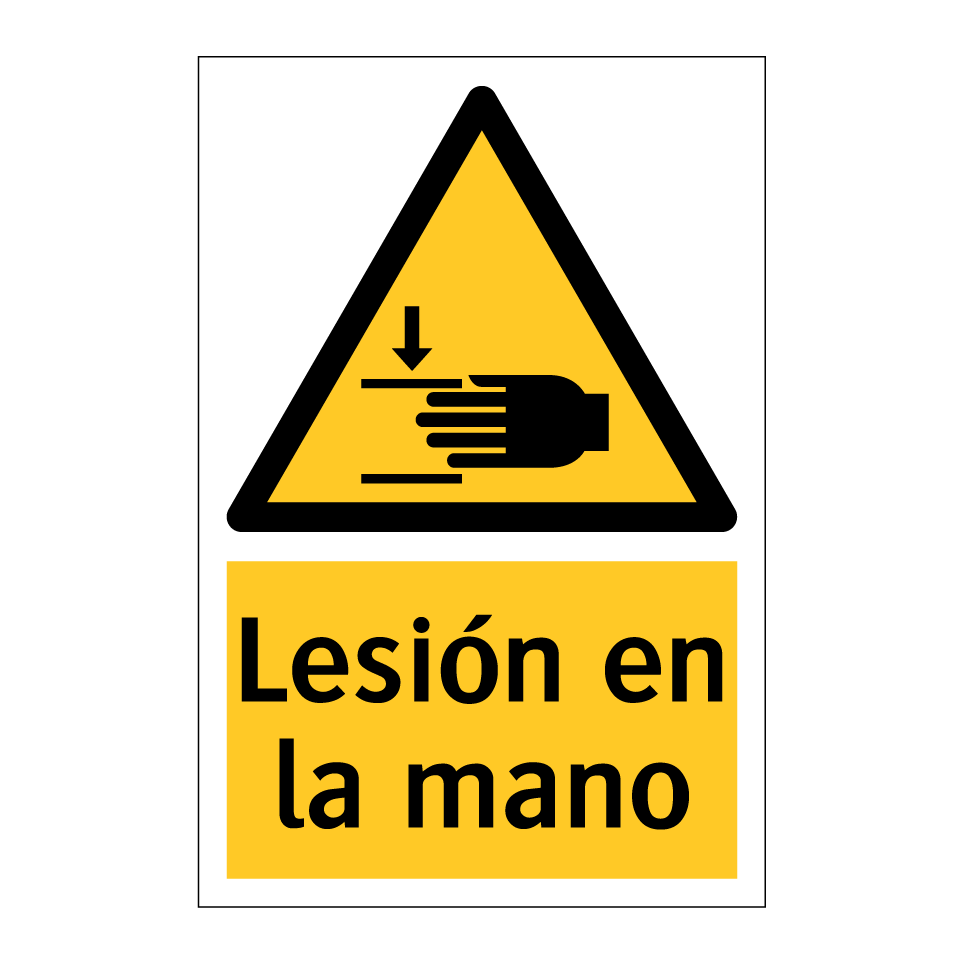 Lesión en la mano