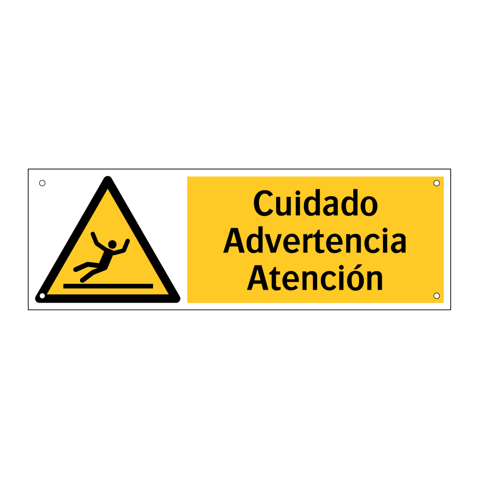 Cuidado Advertencia Atención