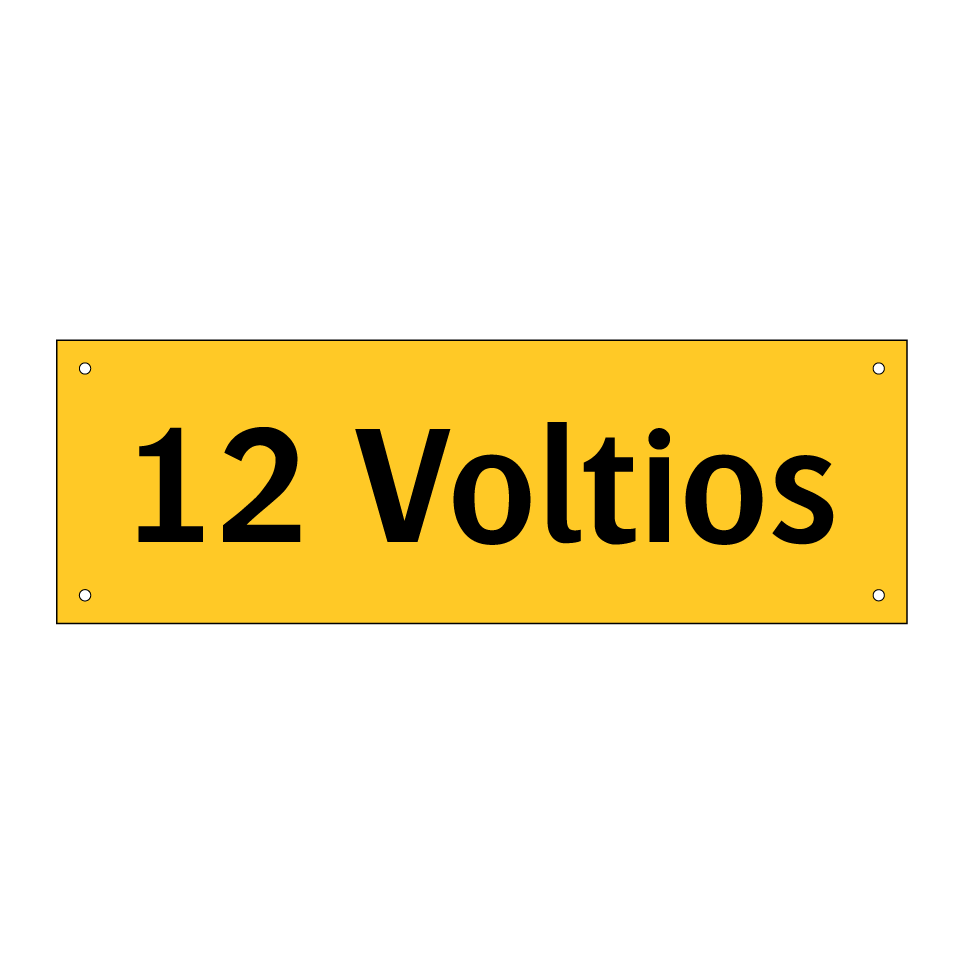 12 Voltios