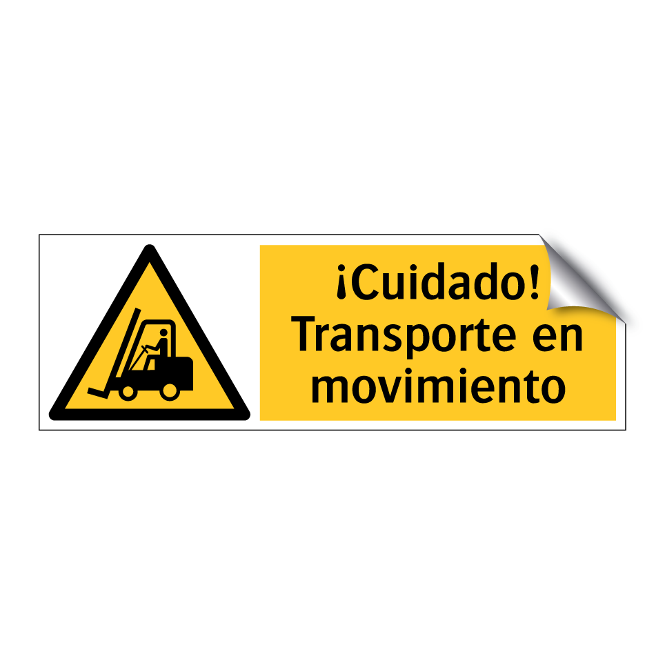 ¡Cuidado! Transporte en movimiento
